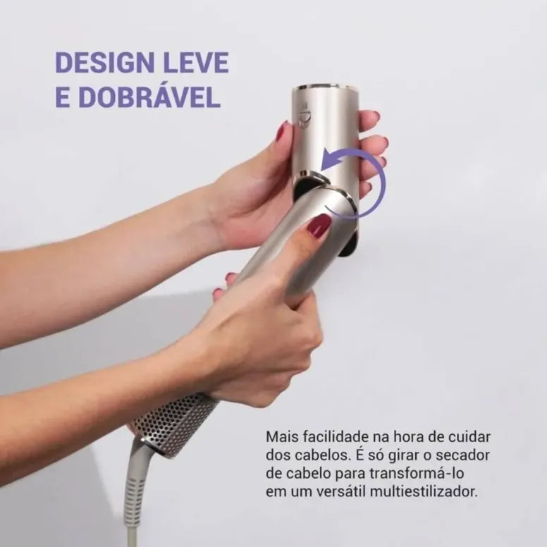 Secador de Cabelos Philco 4 em 1 Dobrável Motor BLDC