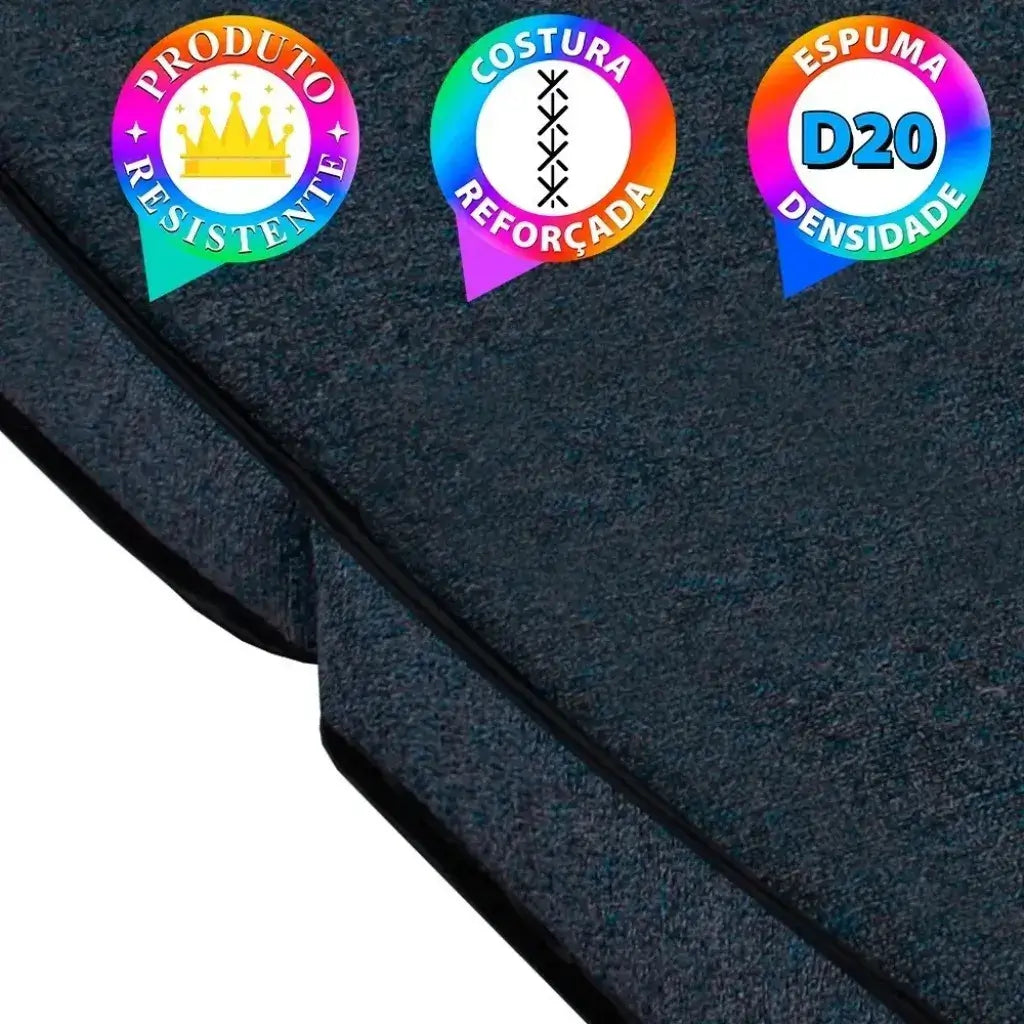 Puff Multiuso Casal 3 em 1 Premium + 2 Travesseiros